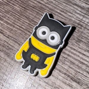 Minion as Batman CROCS Jibbitz Shoe Charm 5/$20